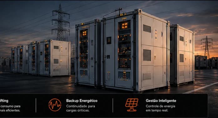 Infraestrutura energética e sistemas de armazenamento